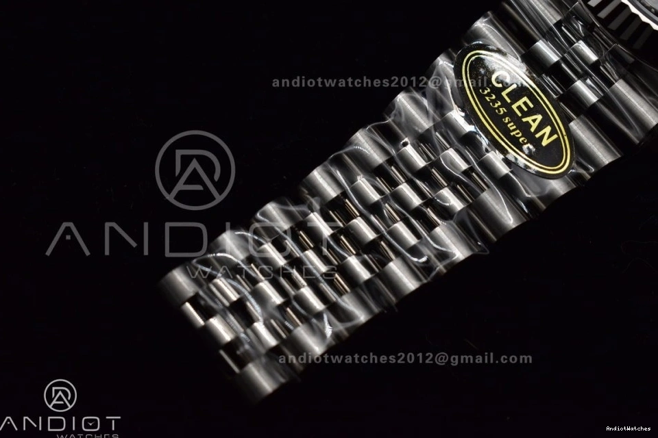 Best Clean 1:1 126334 DateJust Dial VR 421 Diamonds Steel Grey Edition Bracelet Jubilee SmartChoice SS On 41 904L 1214